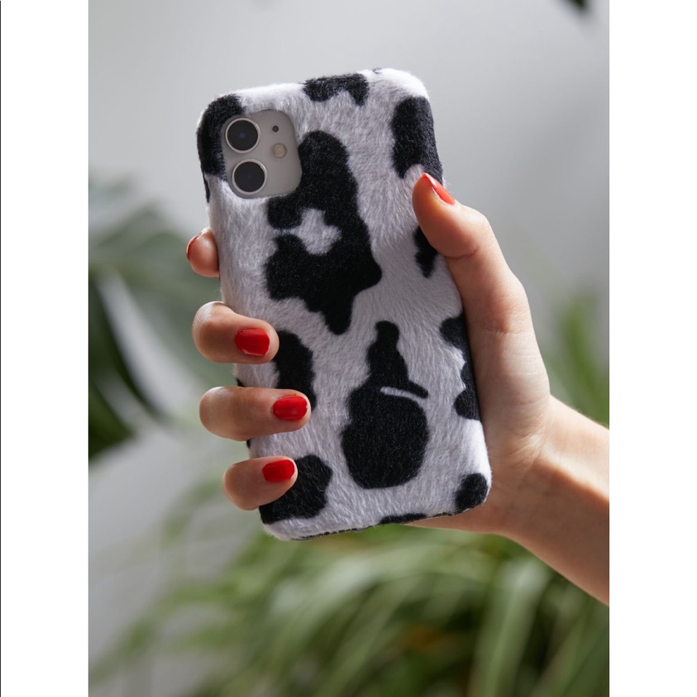 New Urban Outfitters Soft Cow Print iPhone case